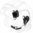 Interphone MICINTERPHOSHO комплект наушников и микрофона для шлемов SHOEI (NEOTEC, GT-AIR, J-CRUISE, NXR