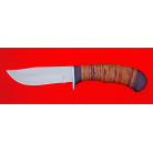 Нож охотничий "Филин", клинок сталь 95Х18, рукоять береста