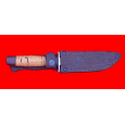 Нож "Форелевый-2", клинок сталь 95Х18, рукоять береста