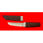 Нож "Самурай малый", клинок сталь 95Х18, рукоять венге, деревянный чехол