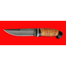 Нож "Марал", клинок сталь D2, рукоять береста 