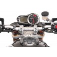 SW-Motech Bar back for Ø 28 mm. Проставки на трубчатый руль мотоцикла.(H=30 mm. Back 22 mm.) цвет: серебристый