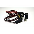 Saito DIN2USB Переходник с DIN коннектора на USB (1метр) для мотоциклов BMW, KTM