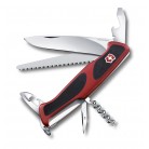 Victorinox RangerGrip 55 - Нож перочинный  (0.9563.C) 130мм 12 функций красно-чёрный (блистер)
